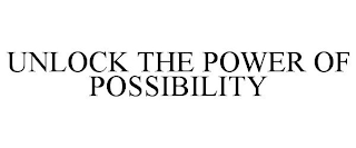 UNLOCK THE POWER OF POSSIBILITY