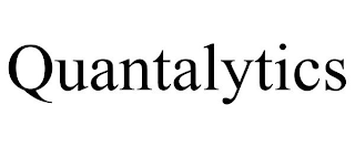 QUANTALYTICS