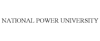 NATIONAL POWER UNIVERSITY