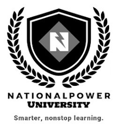 N NATIONALPOWER UNIVERSITY SMARTER, NONSTOP LEARNING.