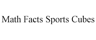 MATH FACTS SPORTS CUBES