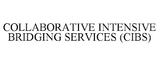 COLLABORATIVE INTENSIVE BRIDGING SERVICES (CIBS)