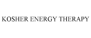 KOSHER ENERGY THERAPY