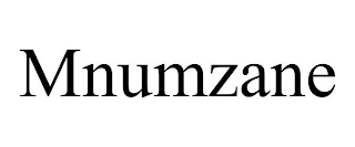 MNUMZANE