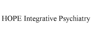 HOPE INTEGRATIVE PSYCHIATRY