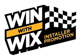 WIN WITH WIX INSTALLER PROMOTION