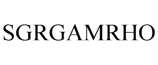 SGRGAMRHO