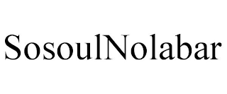 SOSOULNOLABAR