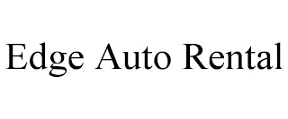 EDGE AUTO RENTAL