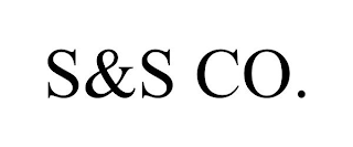 S&S CO.