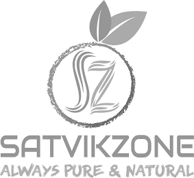 SZ SATVIKZONE ALWAYS PURE & NATURAL