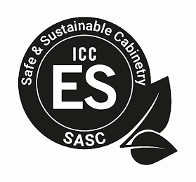 SAFE &AMP; SUSTAINABLE CABINETRY SASC ICC ES