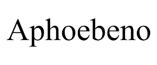 APHOEBENO