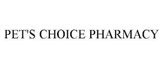 PET'S CHOICE PHARMACY