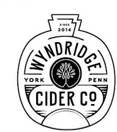 SINCE 2014 WYNDRIDGE YORK PENN CIDER CO