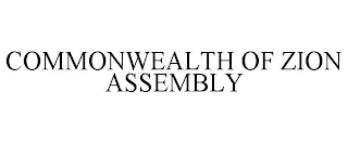 COMMONWEALTH OF ZION ASSEMBLY