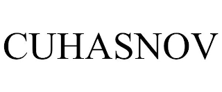 CUHASNOV
