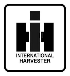 IH INTERNATIONAL HARVESTER