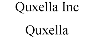 QUXELLA INC QUXELLA