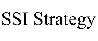 SSI STRATEGY