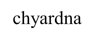 CHYARDNA