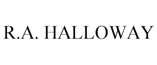 R.A. HALLOWAY