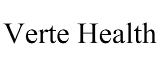 VERTE HEALTH