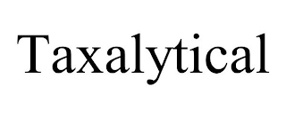 TAXALYTICAL