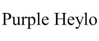 PURPLE HEYLO