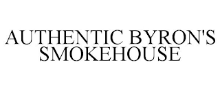 AUTHENTIC BYRON'S SMOKEHOUSE