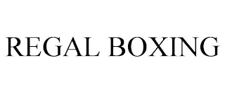 REGAL BOXING