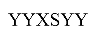 YYXSYY