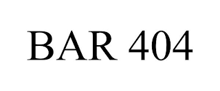 BAR 404