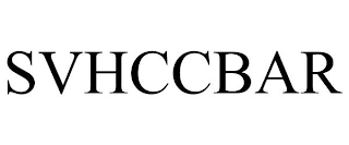 SVHCCBAR