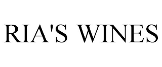 RIA'S WINES