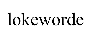 LOKEWORDE