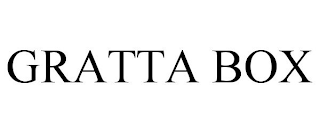 GRATTA BOX