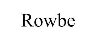 ROWBE