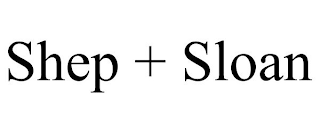 SHEP + SLOAN