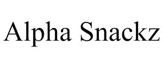 ALPHA SNACKZ