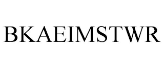 BKAEIMSTWR