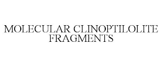 MOLECULAR CLINOPTILOLITE FRAGMENTS