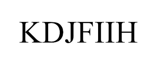 KDJFIIH