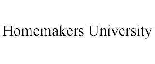 HOMEMAKERS UNIVERSITY