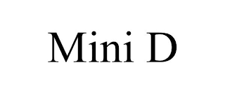 MINI D