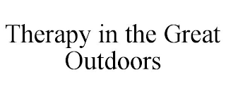 THERAPY IN THE GREAT OUTDOORS