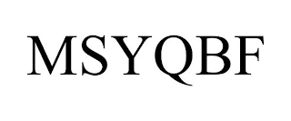 MSYQBF