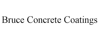 BRUCE CONCRETE COATINGS