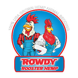 100% USA GROWN HEMP ANIMAL BEDDING ROWDY ROOSTER HEMP