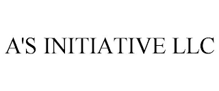 A'S INITIATIVE LLC